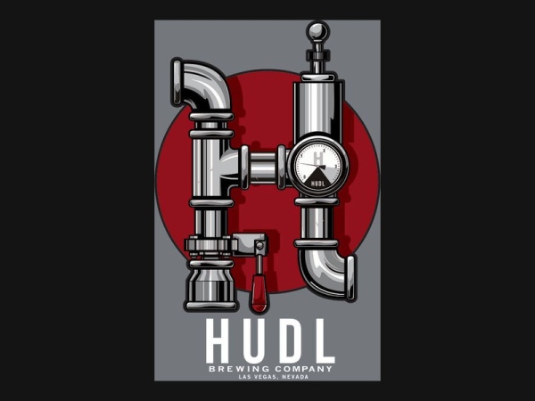 HUDL Brewing Company Logo