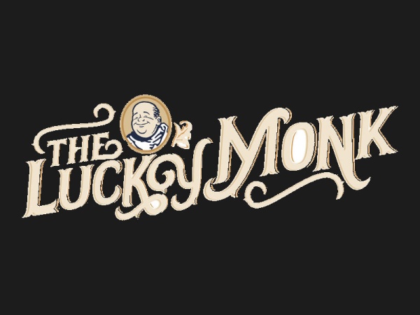 Lucky Monk Burger, Pizza & Beer Co Logo