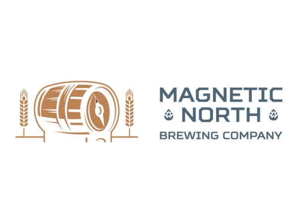 Magnetic north brewing company Logo