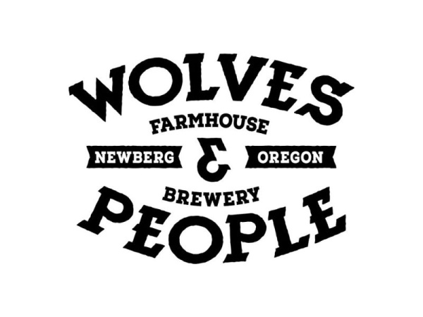 Wolves & People - Downtown Newberg Logo