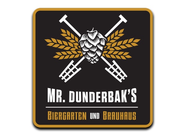 Mr Dunderbaks Biergarten and Brewery / Dunderbrau Brewing Logo