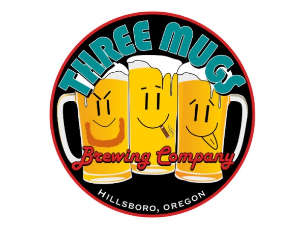 Three Mugs Brewing Company Logo