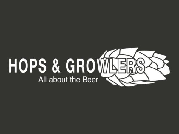 Hops and Growlers Logo