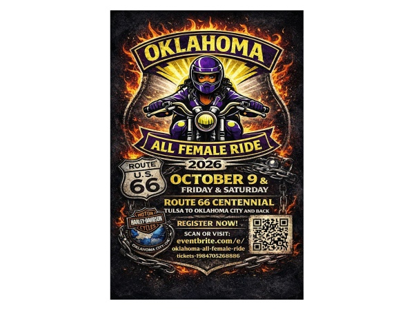 Oklahoma All Female Ride Logo