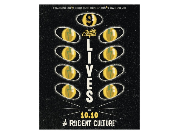 Resident Culture 9th Anniversary Party & BBA Ego Death Release 2026 Logo