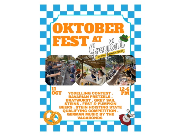 Grey Sail Brewing Oktoberfest 2026 Logo