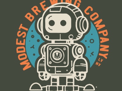 Modest Brewing Company - Las Vegas Logo