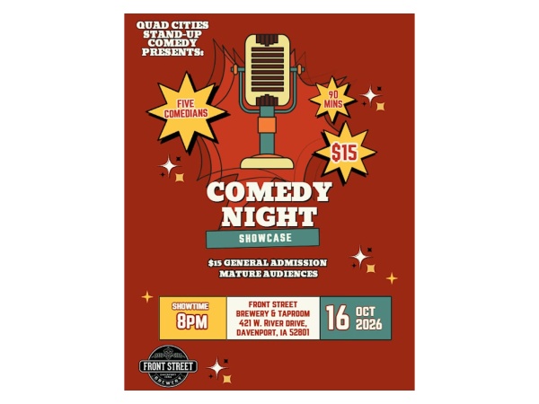 COMEDY NIGHT AT FRONT STREET BREWERY & TAPROOM Logo