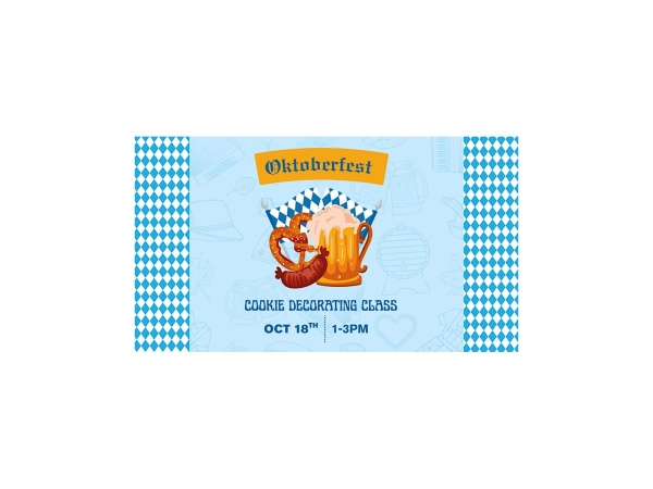 Oktoberfest Cookie Decorating Class Logo
