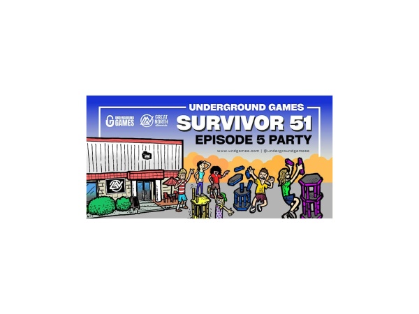 Underground Games Survivor 51 Episode 5: Great North Aleworks Logo