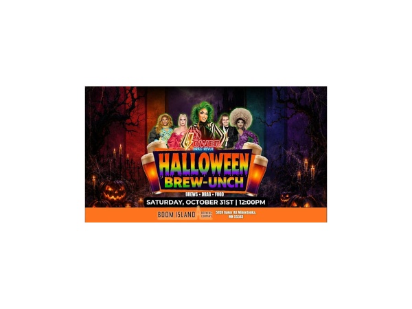 Halloween "Brew-unch" Drag Brunch Logo