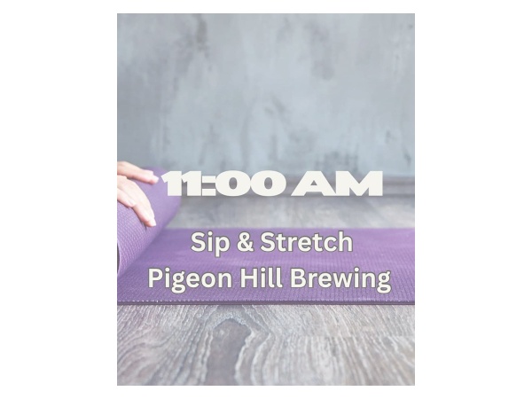 Sunday Sip & Stretch Logo