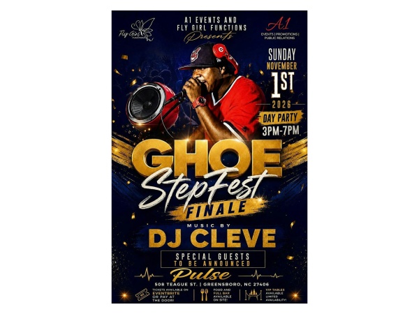 GHOE STEP FEST FINALE With DJ Cleve Logo