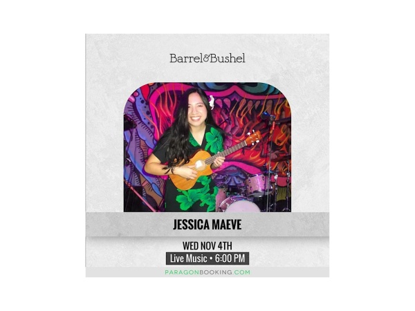 Live Music in Downtown Phoenix Arizona featuring Jessica Maeve at Barrel & Bushel at Hyatt Regency Phoenix Logo
