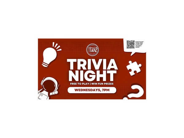 Avondale Trivia Night | Tap2 Taproom Logo