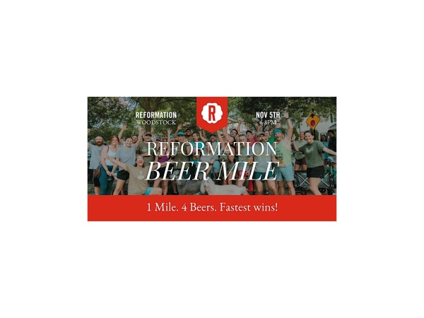 Reformation Beer Mile Logo