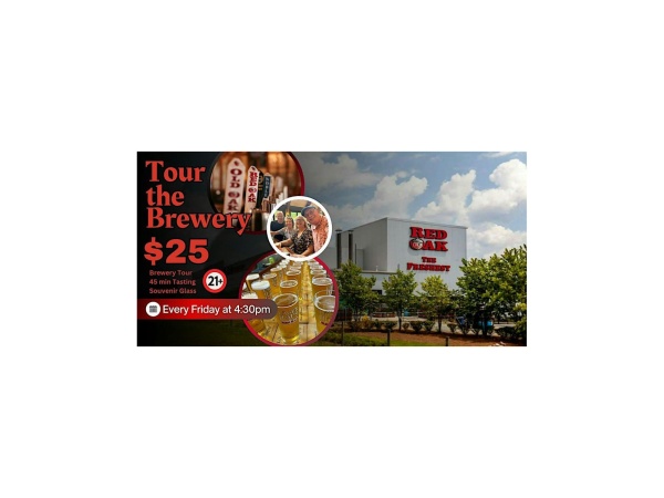 Red Oak Brewery Tour Logo