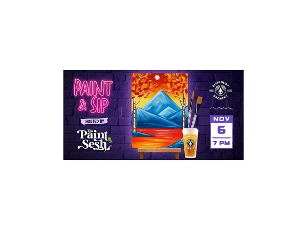 Paint & Sip Event in Cincinnati, OH – “Autumn Lake” at Rhinegeist Brewery Logo