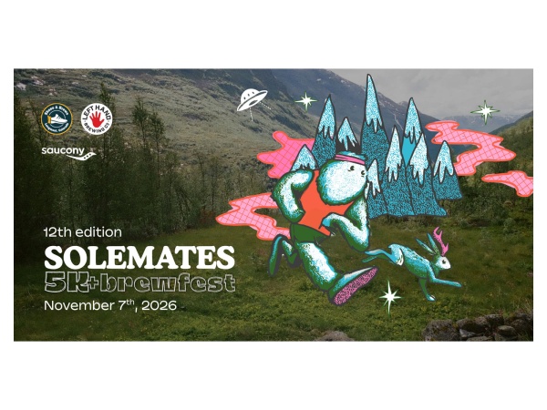 Sole Mates 5K & Brew Fest Longmont 2026 Logo