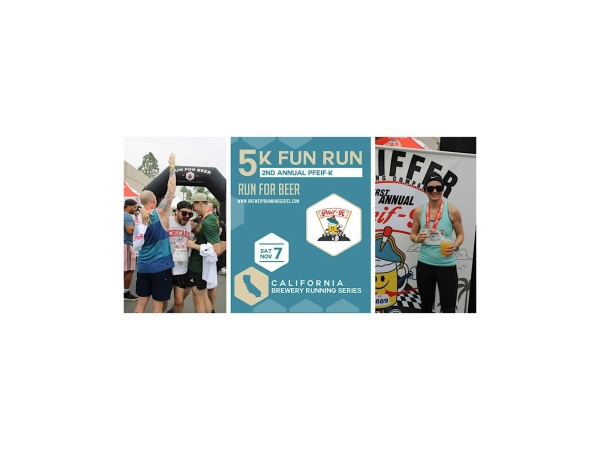 Second Annual Pfeiffer Pfeif-K Fun Run| 2026 CA Brewery Running Series Logo