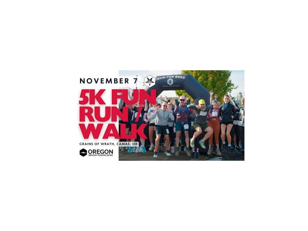 Grains of Wrath 5K Beer Run 2026 Logo