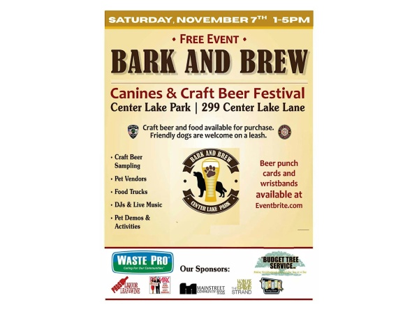 Bark and Brew in Oviedo Logo