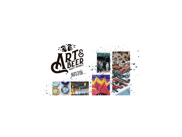 Art and Beer Night Market Austin Logo