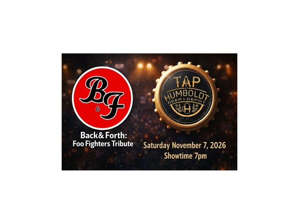 Back & Forth: Foo Fighters Tribute play The TAP Logo