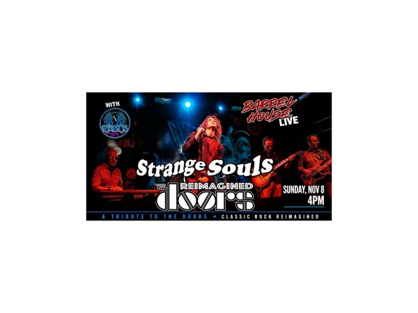 Strange Souls (Tribute to The Doors) at Barrel House Live! Logo