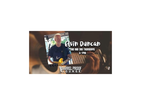 Live Music Happy Hour - Elvin Duncan Logo
