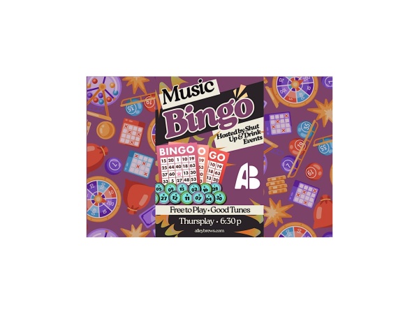 Music Bingo in Denver | Tennyson Street Brewery at Alley Brews Logo