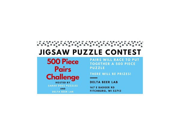 CHALLENGE Pairs Jigsaw Puzzle Contest at Delta Beer Lab - November 2026 Logo