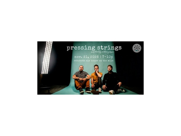 Pressing Strings at R.A.H. On The Mile | supported by Anthony Frijia Logo