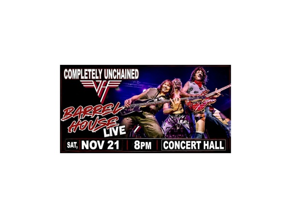 Completely Unchained (Van Halen Tribute) at Barrel House Live! Logo