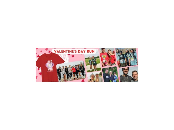 Valentine's Day Run 5K/10K/13.1 SAN ANTONIO Logo