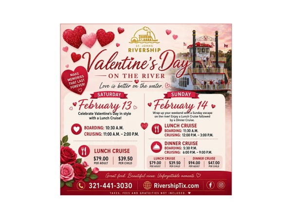 Valentine's Day Weekend Aboard the Barbara Lee Logo