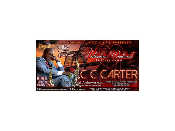 C C Carter! A Valentine Weekend Special Show Logo