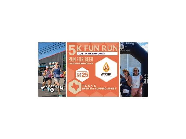 5k Beer Run x Austin Beerworks | Texas Brewery Running Series Logo