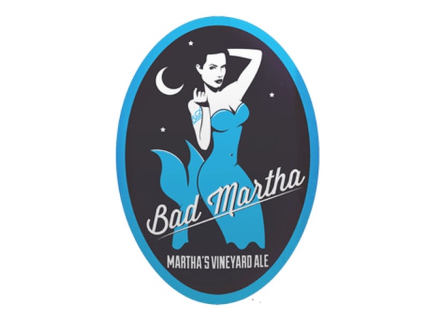 Bad Martha East Falmouth Farmerâ€™s Brewery & Tasting Room Logo