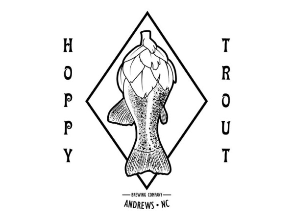 Hoppy Trout Brewing Company Logo