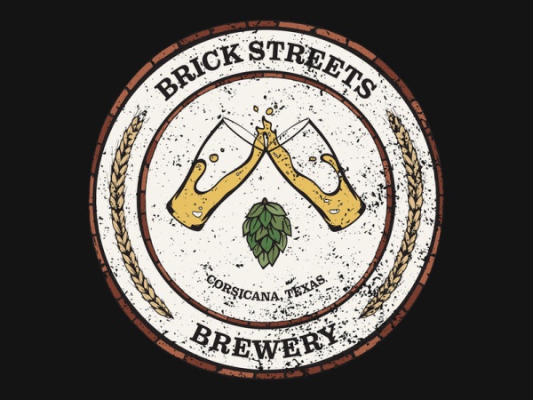 Brick Streets Brewery Logo