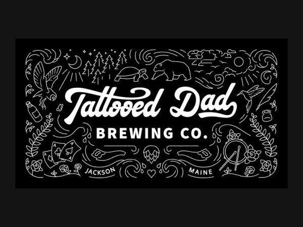 Tattooed Dad Brewing Co Logo