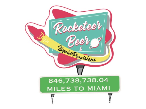 Rocketeer Beer & Liquid Provisions Logo