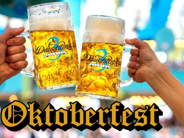 3 Daughters Brewing Oktoberfest 2026 Logo