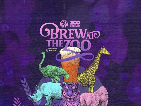 Brew at the Zoo Knoxville 2026 Logo