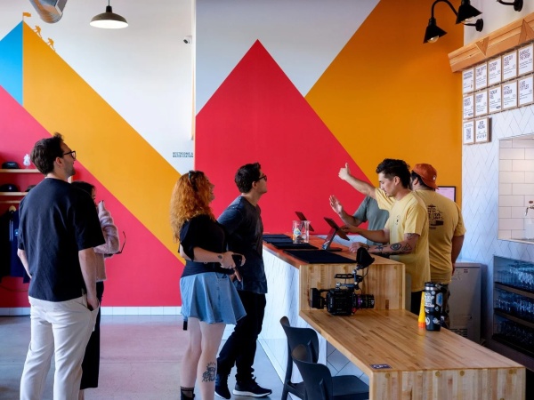 Ambitious Ales Opens Its Second Taproom at The LAB in Costa Mesa Logo
