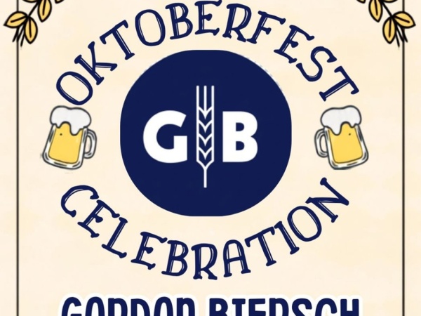 Gordon Biersch San Jose Oktoberfest 2026 Logo