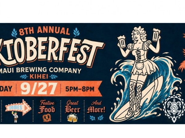 Maui Brewing Co. Kihei Oktoberfest 2026 Logo