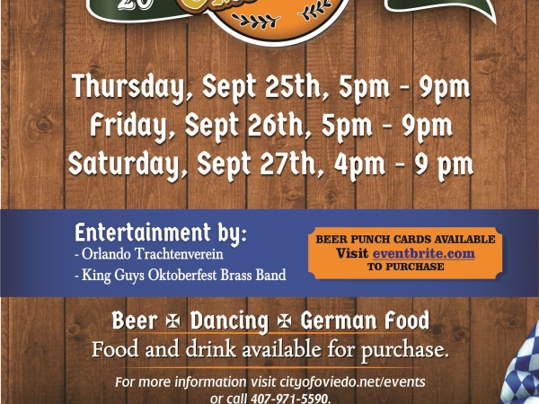Oviedo Oktoberfest 2026 Logo