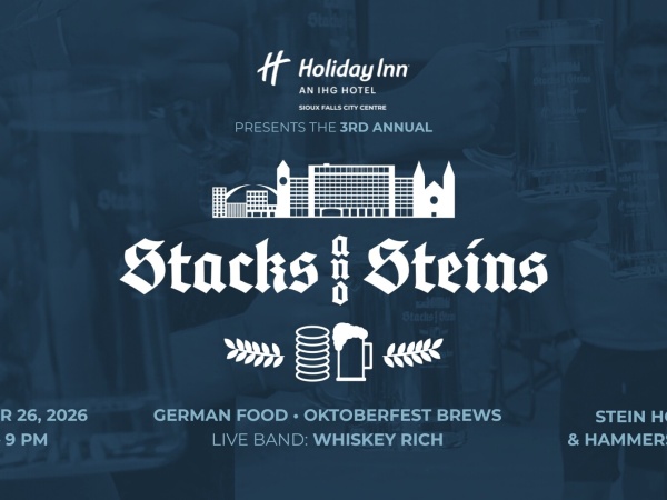 Stacks and Steins Sioux Falls 2026 Logo